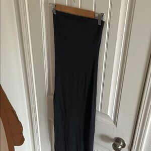 Skims black tube dress